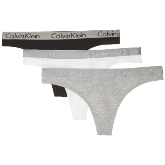 Calvin Klein Other - NWT Calvin Klein 3 pack Radiant Thongs M